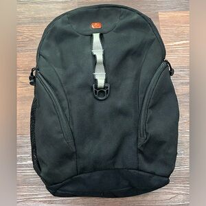 Swiss Gear Backpack Travel‎ Leisure Laptop Bag Padded Airflow Black Gorpcore